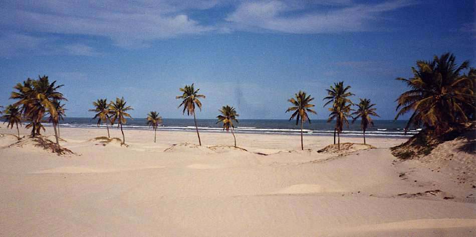 la plage deserte